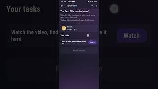 The Best Side Hustles Ideas! Tapswap code | The Best Side Hustles Ideas! Video code | Tapswap video