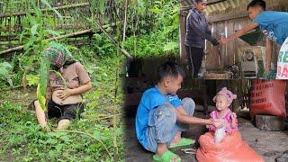 The boy felt warm inside when the woman knew how to find rice and he could go to school.