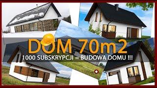 DOM nie za MILION | Dom 70m2 | Dom bez pozwolenia | Dom na start | Budowa domu | Tani dom | NOWY ŁAD