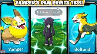 Top Tips for the Paw Print Event! Yamper DEBUT + Shiny Furfrou