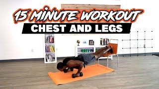 15 MINUTE Chest And Leg Workout For Motorcycle Riders | RIDE FIT NATION