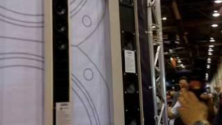 Duran-Audio demonstrates the Axys speaker system