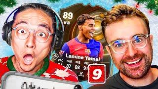 FC25 Squad Builder Showdown Advent Calendar! LAMINE YAMAL! Day 9 vs ItsJames