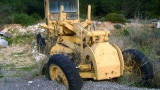 motorgrader AVELING BARFORD end of works.