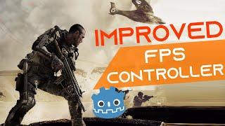 Improved First Person Character Controller (Godot FPS Tutorial)