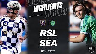 HIGHLIGHTS: Real Salt Lake vs. Seattle Sounders FC | March 1, 2025