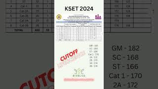 KSET 2024 final result | KSET 2024 Cutoff | Lifescience #kset #kset2024