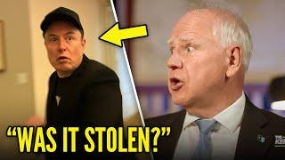 WATCH: Tim Walz RESPONDS to 2024 Election “FRAUD”