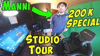 Manni's 200k Subs Special: 360° Camera Studio Tour War Robots Gameplay WR