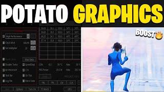 How to Get Potato Graphics in Fortnite! (Max FPS + 0 Delay) In Intel & Amd GPU