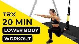 TRX Workouts - 20 Minute Lower Body For Beginners at Home