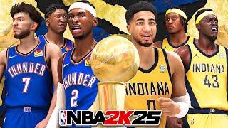 Using the Pacers and Thunder in every 2K25 Game Mode
