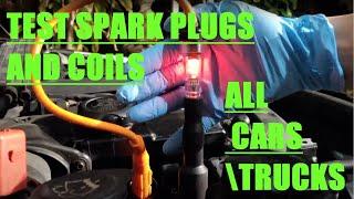 How To Test Spark Plugs AND/OR Coils On Any Car (INCLUDING RECESSED SPARK PLUGS)