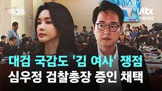 대검 국감도 '김 여사' 쟁점…25일 심우정 검찰총장 증인 채택 / JTBC 아침&