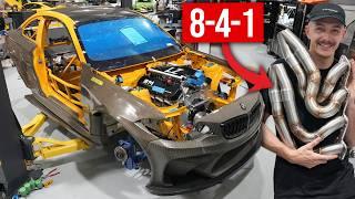 Building a BIG BLOCK BMW With the Craziest Headers You’ve Ever Seen!