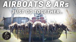 LOUISIANA Nutria Hunting from Airboat (Catch, Clean, Cook)