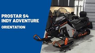 2023+ ProStar S4 INDY Adventure Orientation | Polaris Snowmobiles