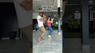 Footloose Line Dance! Who wants a Tutorial? #dance #linedance #shorts