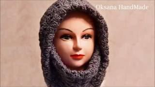 Снуд  крючком. Мастер класс. Scarf crochet.