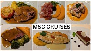 MSC LIRICA  a - la - carte  Dinner