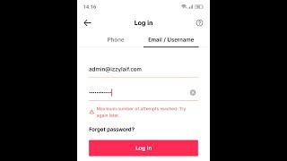 ⏰ TikTok Maximum number of attempts reached FIX