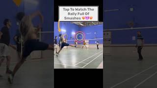 Hit Hard ️‍ #badminton #badmintonlovers #trending #shortsfeed #shorts #viralshorts
