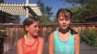 Sister love pool challenge