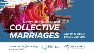 Empowering Lives, Collective Marriages and Food Distribution | Hemat USA Project