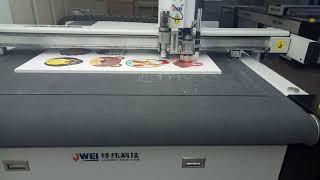 JWEI Digital Cutter - Precision Cutting of 17mm Rigid PVC Foam with Prints