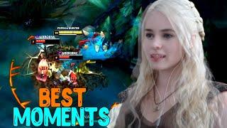 Лучшие Моменты League of Legends | BEST MOMENTS | KotLettik Дейнерис ?| Бомбящий Выпуск