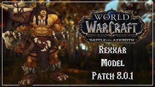 New Rexxar Model - Battle for Azeroth Alpha