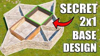 ''Secret Loot Room'' - 2x1 Solo/Duo Rust Base Design 2023