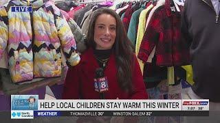 Give a Kid a Coat: Here's how you can help keep kids warm in the Triad this winter!