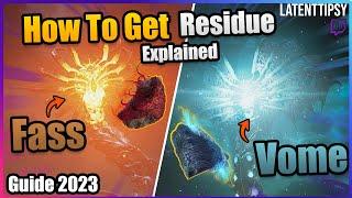 How To Get Fass And Vome Residue In Warframe | Beginners guide