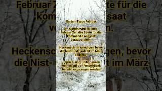 #gartentipps #garten #gartenarbeit #gemüsegarten #february