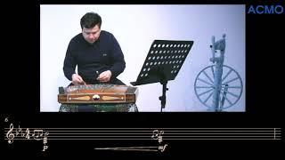 Ravshan Tukhtamishev | Music for Chang | Piece#2 - Dance of brooks (with score)