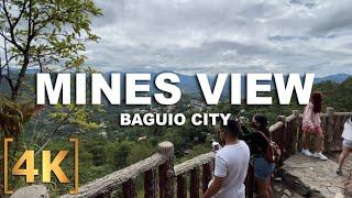 Mines View Park | Walking Tour | 4K | Tour From Home TV | Benguet, Philippines