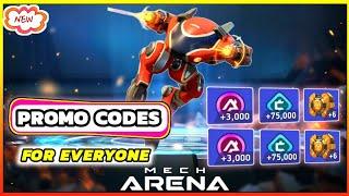 Mech Arena!! New Promo Codes 2024 For Everyone | New Mech Arena Codes For A-coins