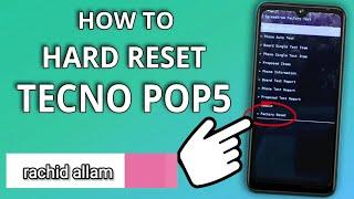 tecno pop 5 hard reset