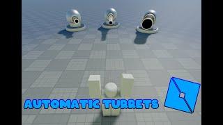 Automatic Defensive Turrets! - Roblox Studio