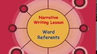 Narrative Writing - Word Referents