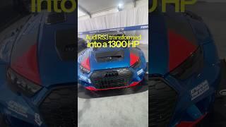 Widebody 1300 HP Audi RS3: Build with DTM & GTO Flair! #shorts