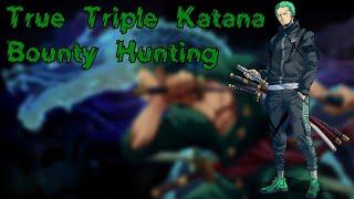 True Triple Katana Bounty Hunting OP!!! | Blox Fruits