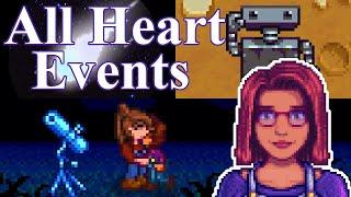 Maru All Heart Events! - Stardew Valley 1.5