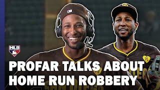 Jurickson Profar talks about robbing his first home run!