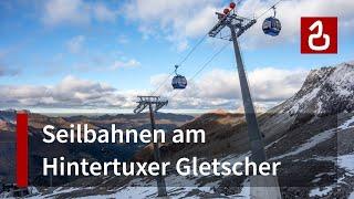 Seilbahnen am Hintertuxer Gletscher