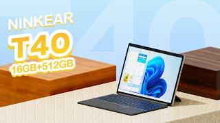 Ninkear T40 Laptop: 14-inch IPS Full HD Touch Screen Intel Processor N100  With Windows 11 Tablet PC