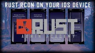 Apple App to Control Your RUST SERVER | Rust Admin Academy Tutorial 2022 | Rust Admin Tool IOS