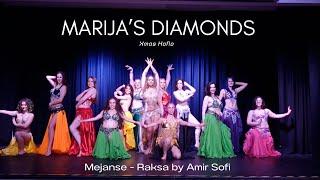 Marija's Diamonds - Mejanse - Belly Dance Group - Raksa by Amir Sofi