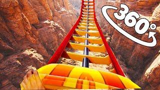 Video 360 | Roller Coasters in the canyon | 4K @Lime360VR